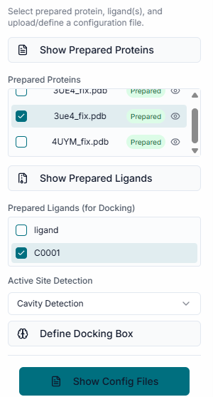 Grid Box Configuration section