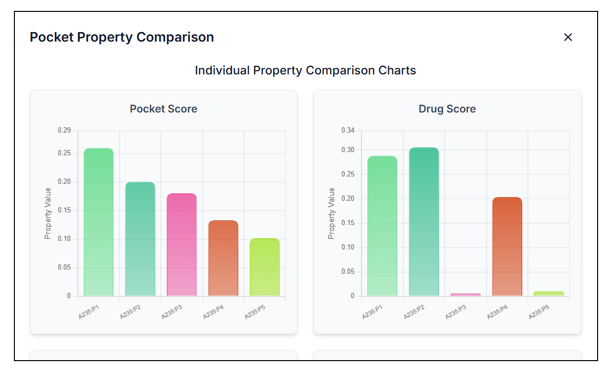 Detailed pocket information table