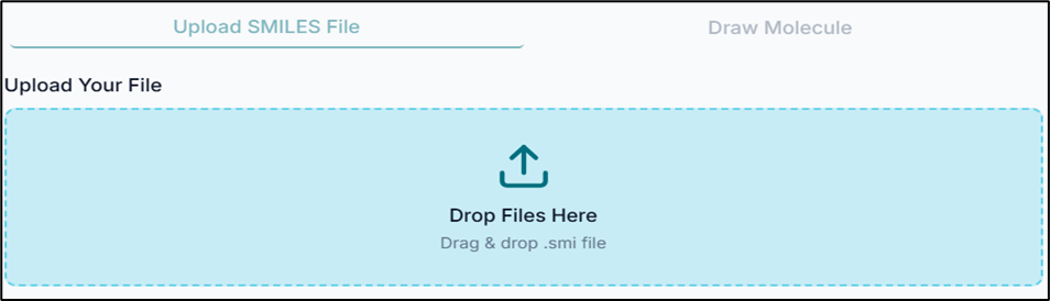 Browse for SMILES file